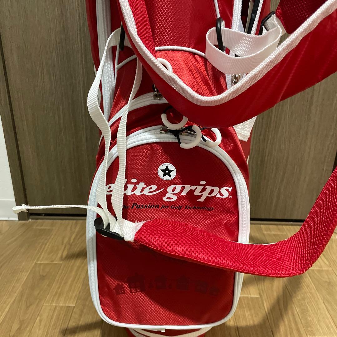 【新品】elite grips エリートグリップ 限定 スタンド式キャディバッグ
