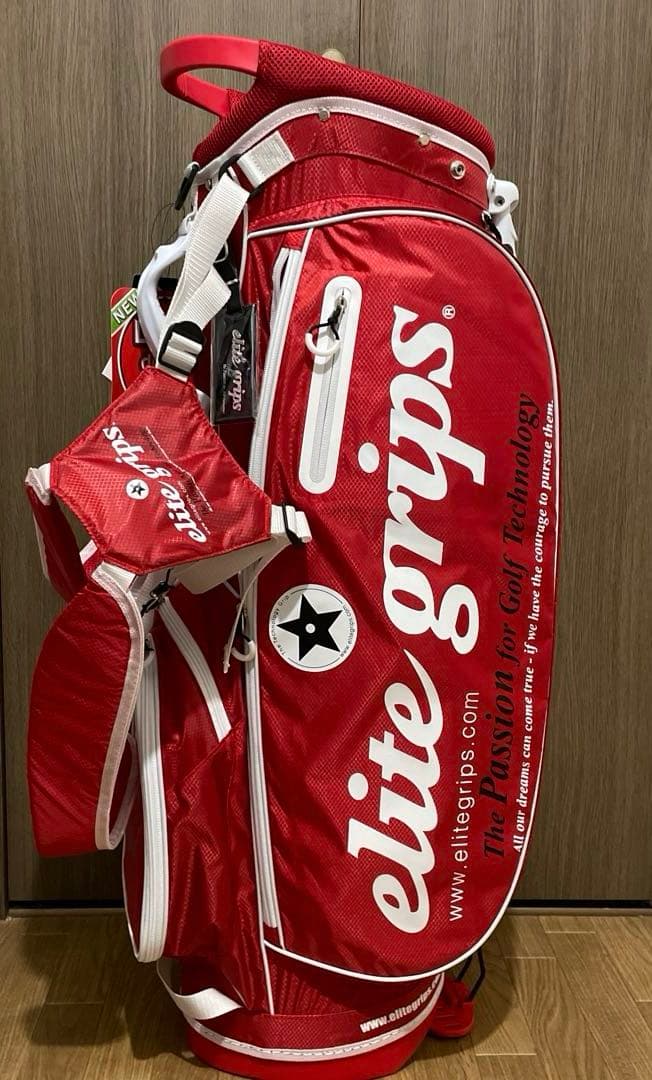 【新品】elite grips エリートグリップ 限定 スタンド式キャディバッグ