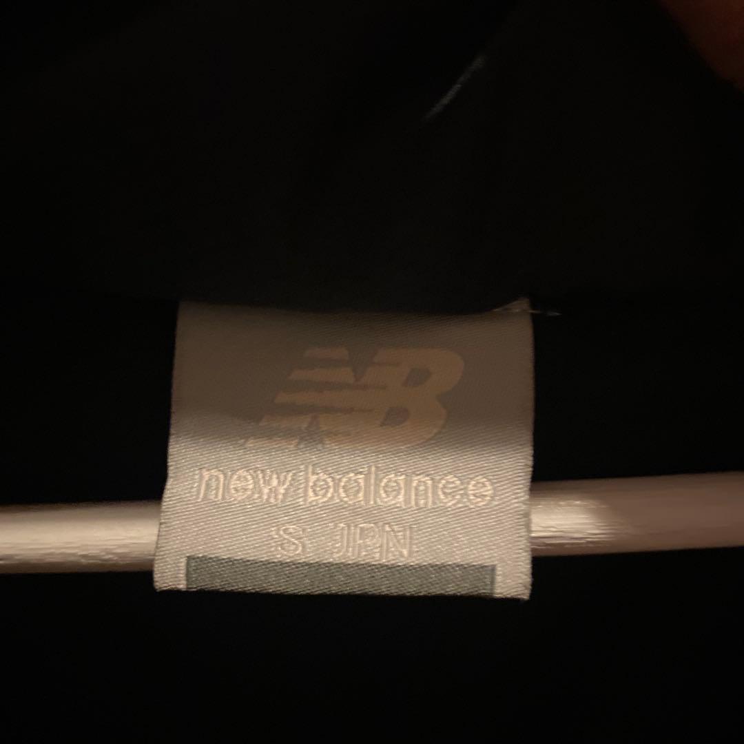 new balance ブラック ベンチコート S.JPN