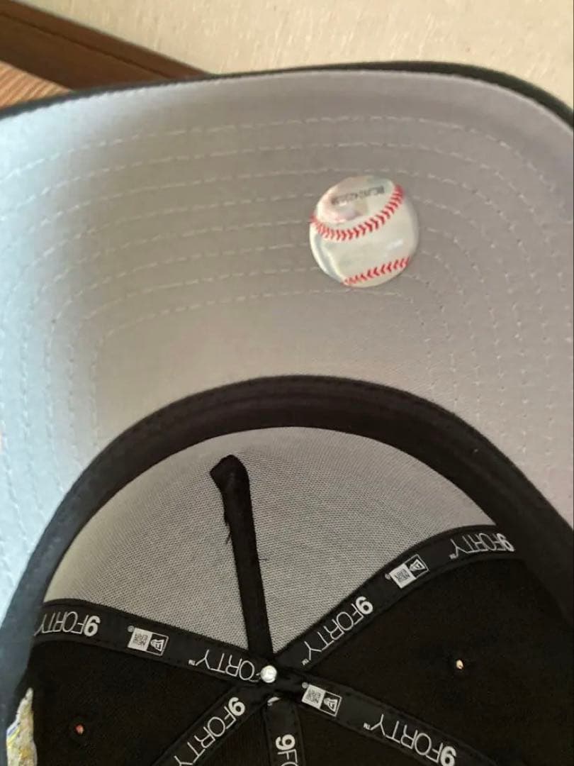日本未発売　レア　ドジャース 59FIFTY 40th LA 逆ロゴ ブラック