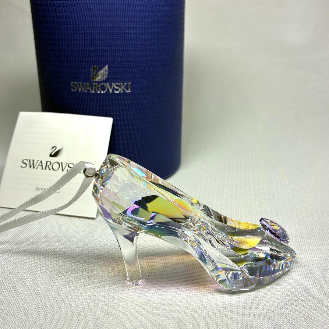 希少✨SWAROVSKI ガラスの靴 オーナメント シンデレラ 5270155