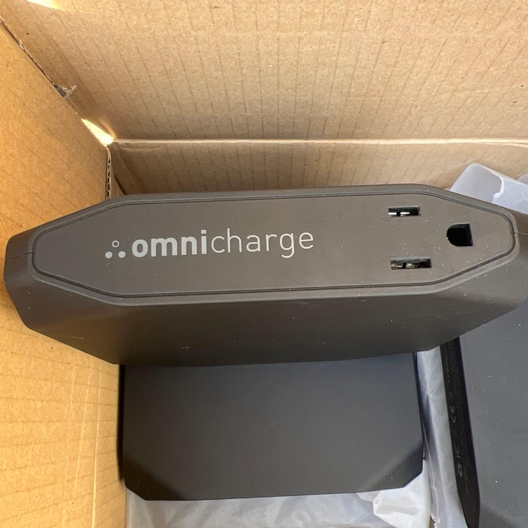 【即日発送】omnicharge PCも充電できる2ポート充電器