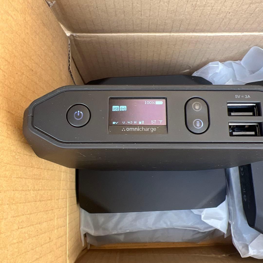 【即日発送】omnicharge PCも充電できる2ポート充電器