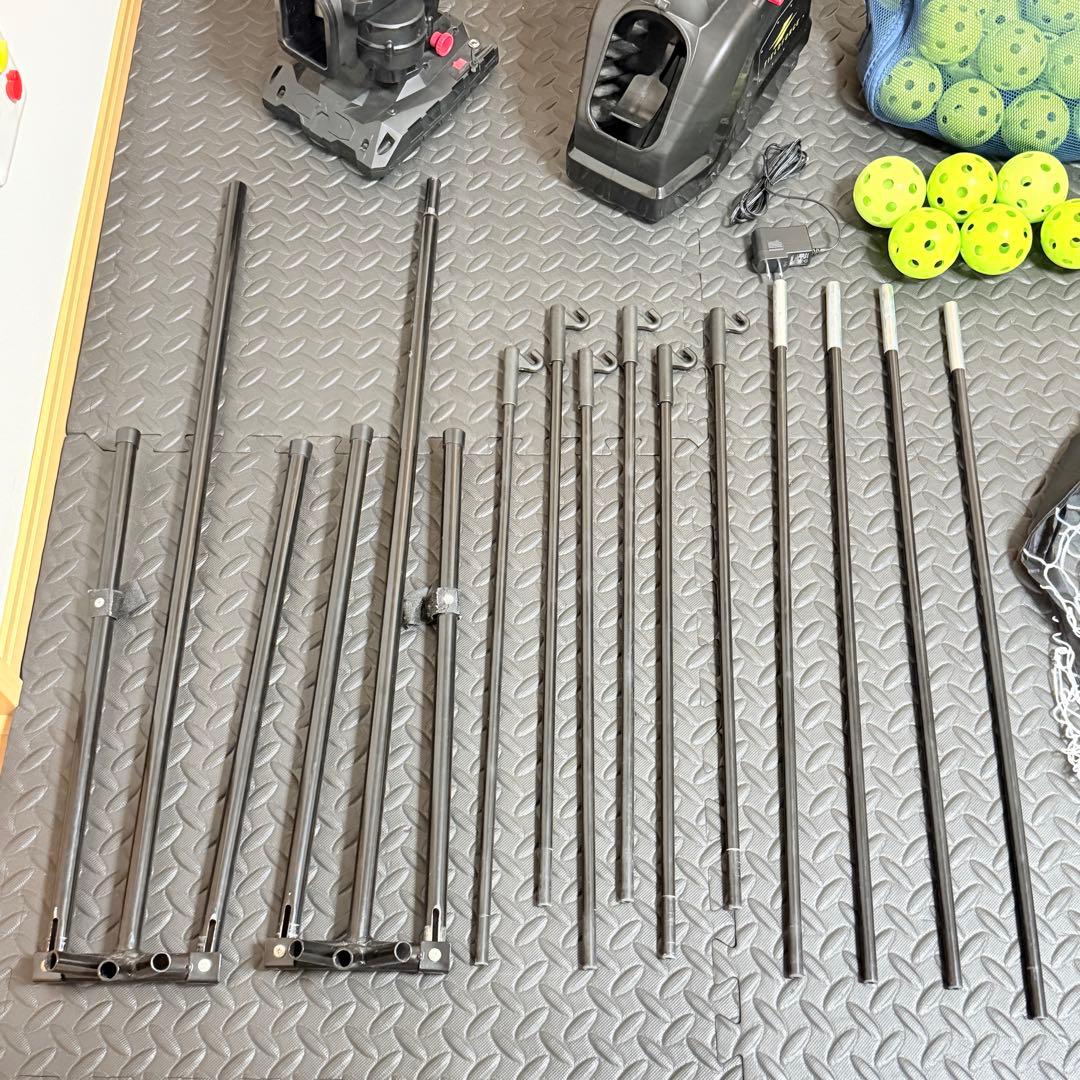 FIELDFORCE シャトルマシン トスマシン ネット付き ボール付 打撃練習
