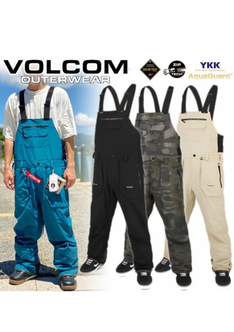 VOLCOM GORE-TEX XLサイズ ビブパンツ 新品未使用