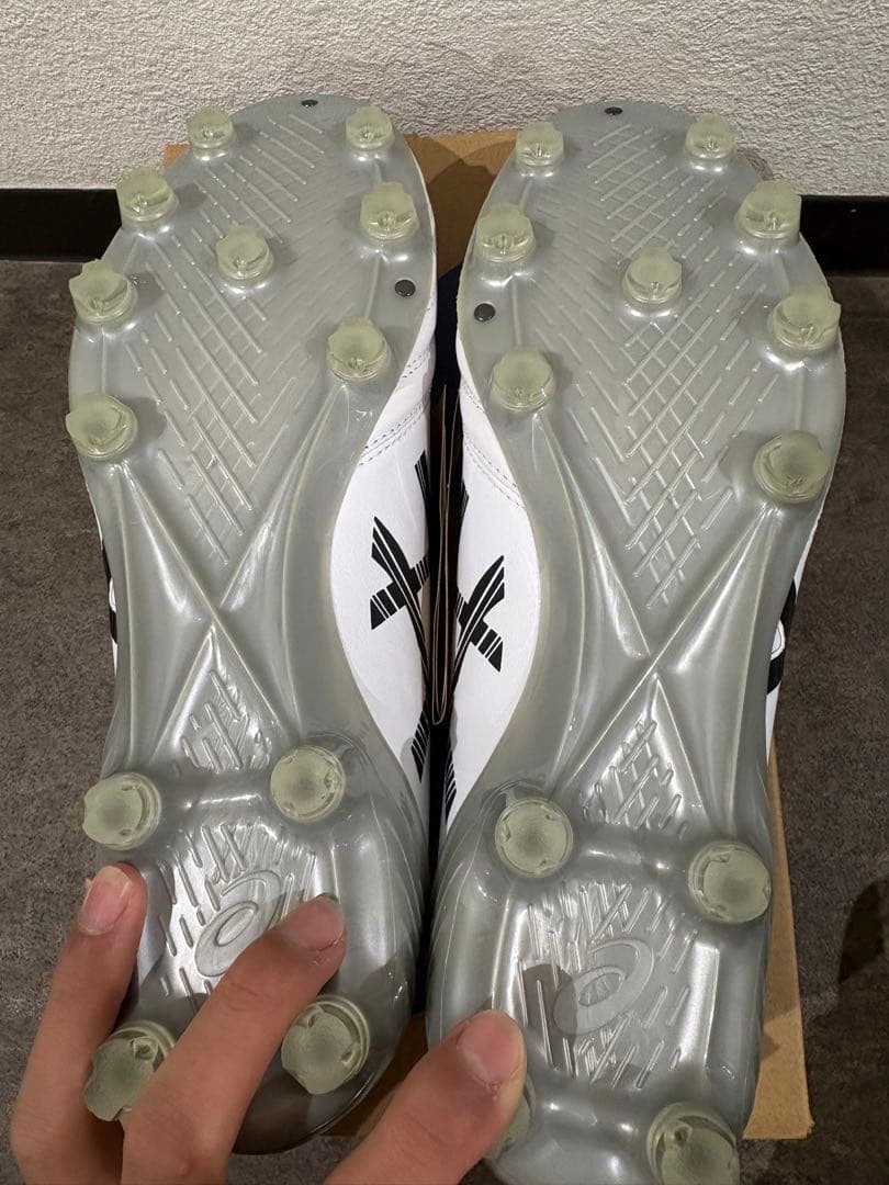 ASICS DS LIGHT X-FLY 4 サッカースパイク ホワイト