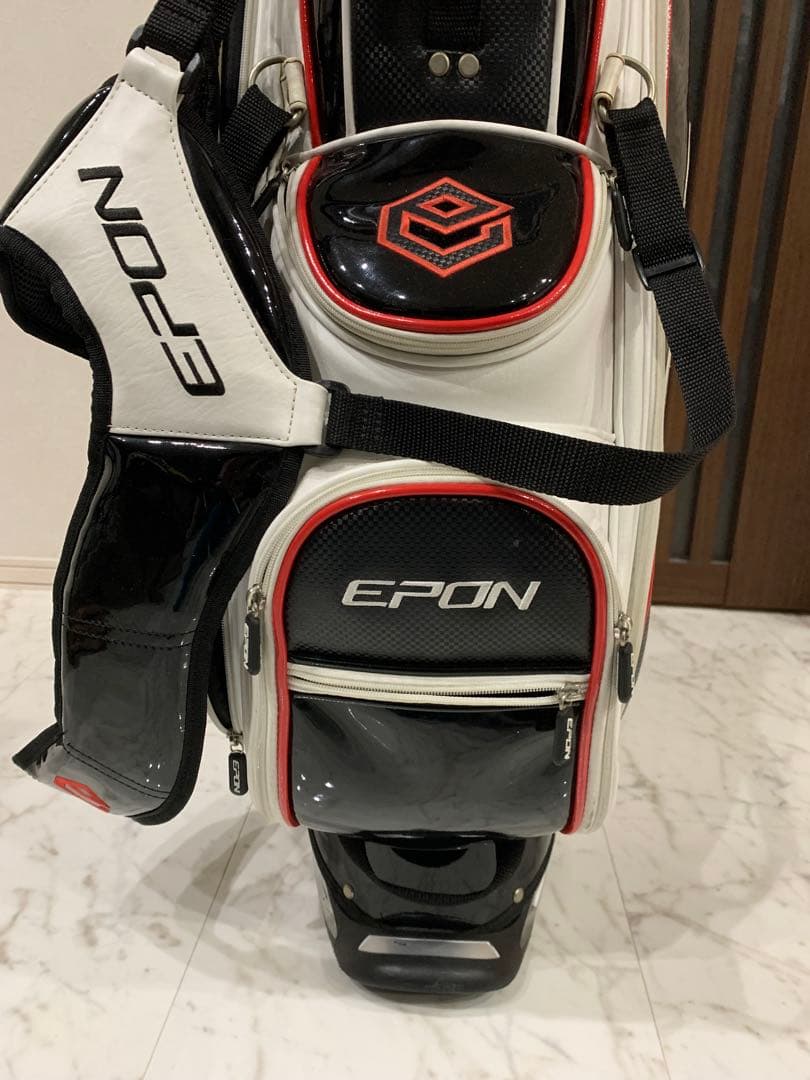 幻新潟直営　美品　ゴルフ　エポン　EPON キャディーバック　キャディバッグ