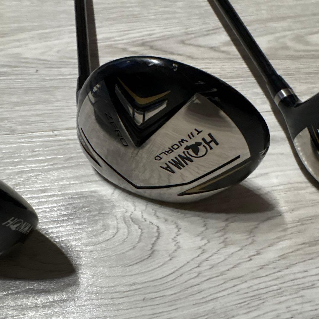 HONMA クラブセット キャディバッグ付き