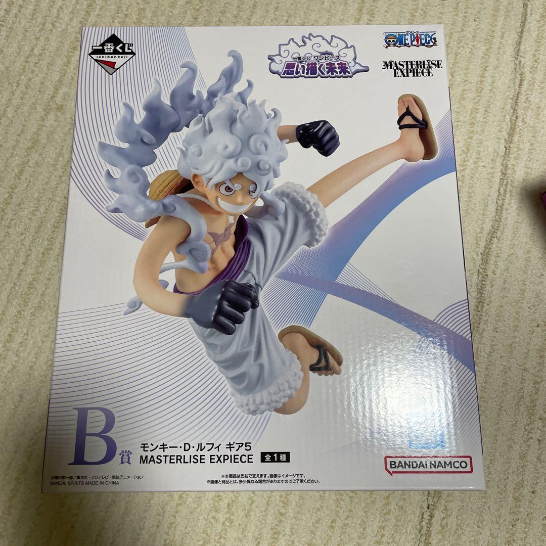 ワンピース一番くじ　思い描く未来　A賞　ボニーB賞　ルフィー