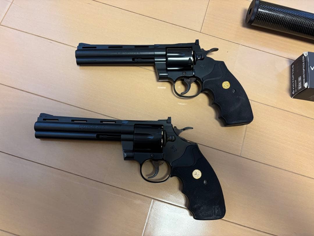 サバゲー引退 廃盤希少品 東京マルイ P-90 コルトパイソン