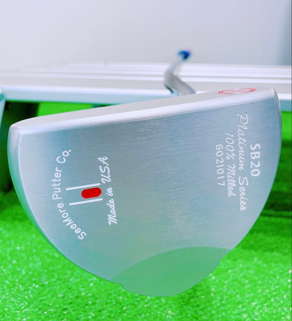 ★希少★SeeMore SB20 パター シーモア 34インチ Platinum