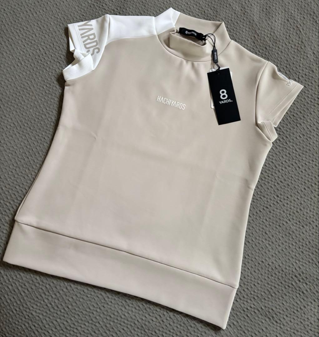 【新品タグ付】8ヤーズ♪ MockNeck 2G ラテ S お値下げ中