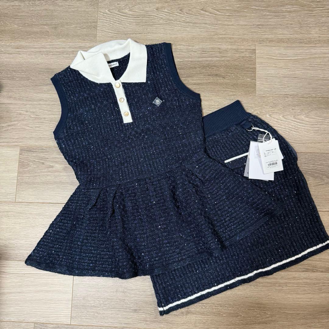 新品未使用！RIENDA GOLF シャイニーツイードセットアップ