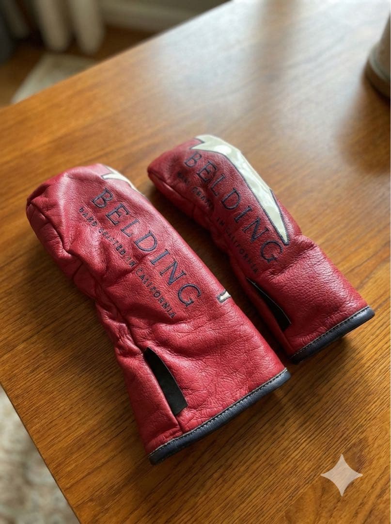 【極希少・完品】ベルディング バッグ＆ヘッドカバー2点 カリフォルニア製