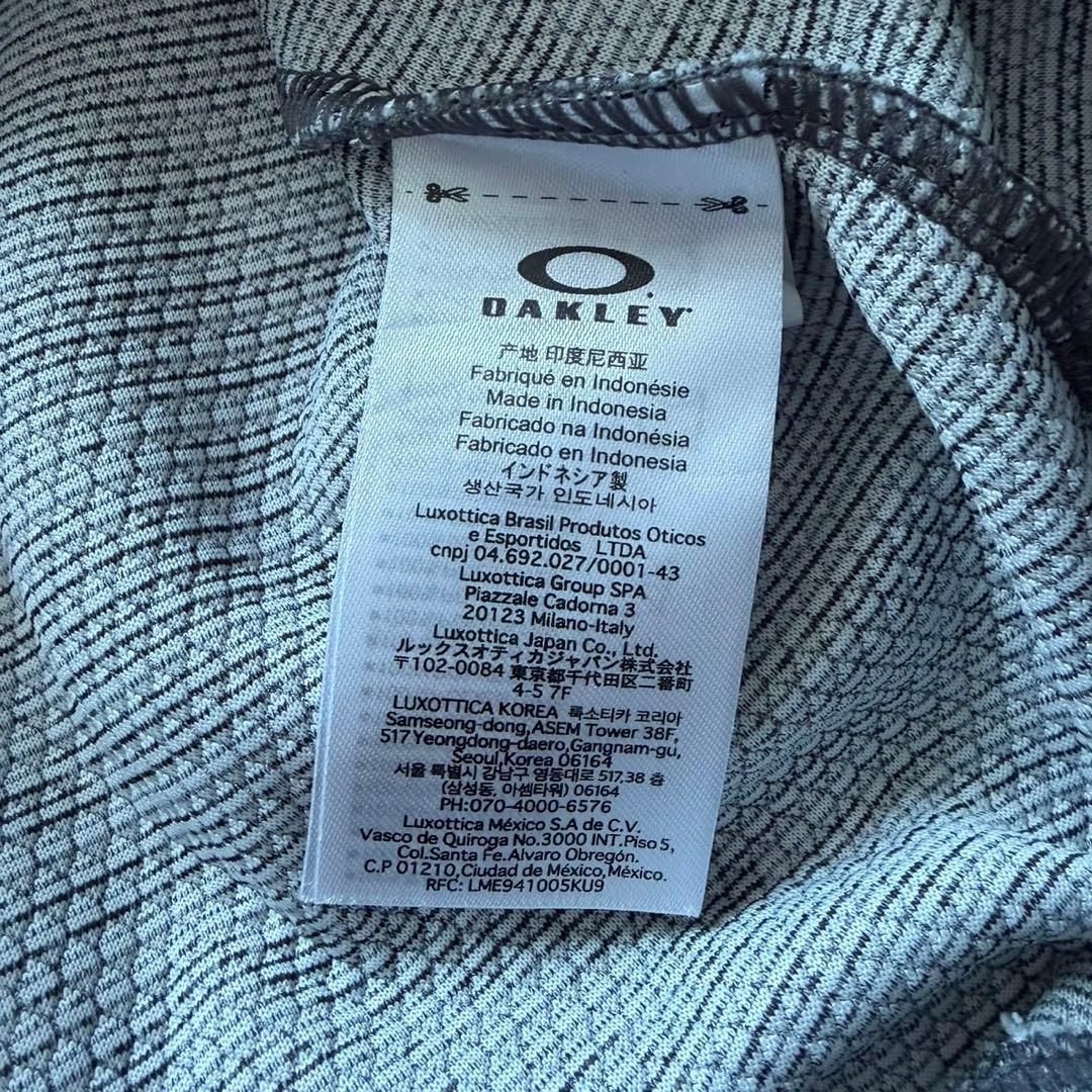 極美 OAKLEY Enhance Grid Fleece 上下セット L