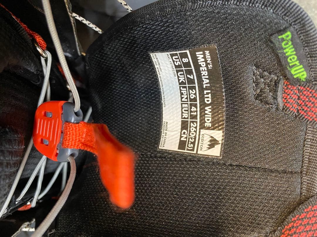 Burton Imperial LTD スノーボードブーツ ブラック