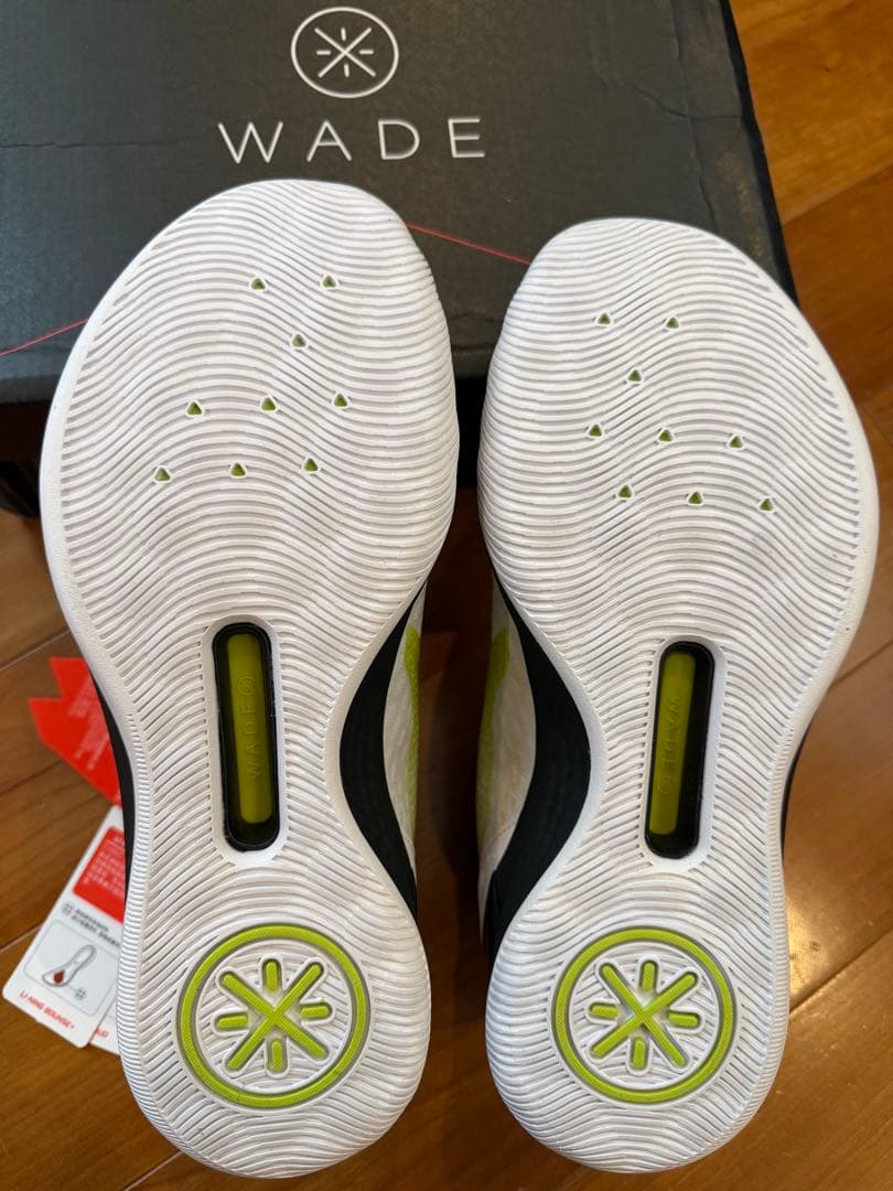 【リーニン】 WADE バッシュ 白 25.5cm 新品　メンズ