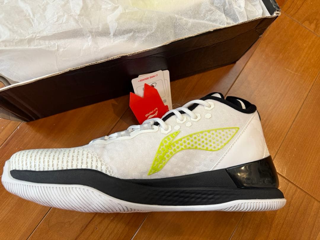 【リーニン】 WADE バッシュ 白 25.5cm 新品　メンズ