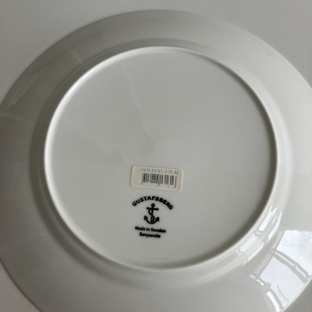 新品　グスタフスベリ　サリックス　レッド　２枚28cm