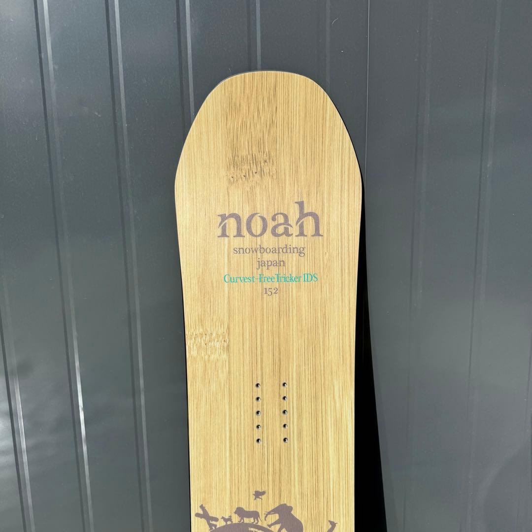 【新品同様】ノア NOAH カーベストフリートリッカー スノーボード 152
