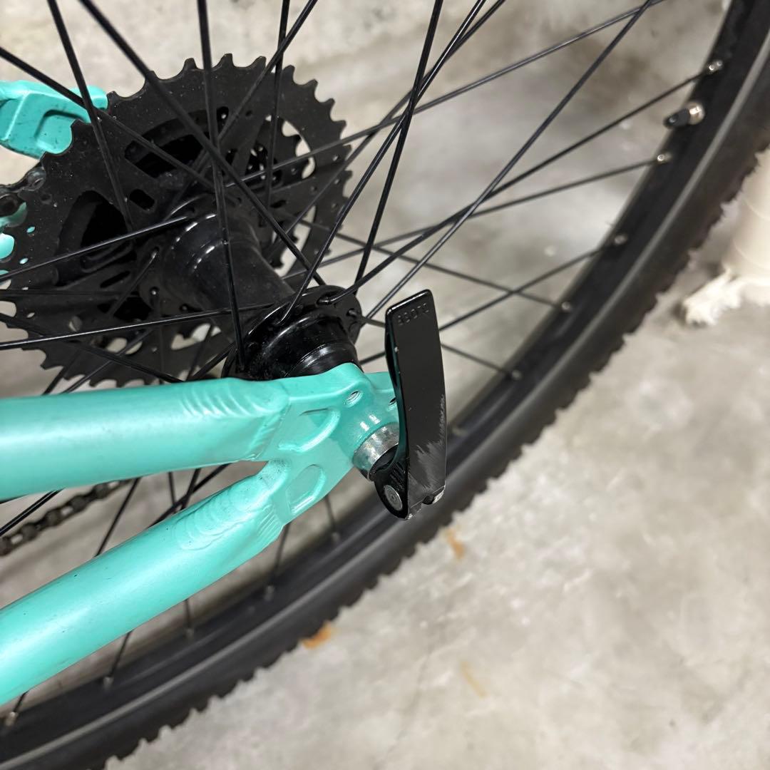 【たのメル便】Bianchi PIRATA 26チェレステ8速 ジュニアMTB