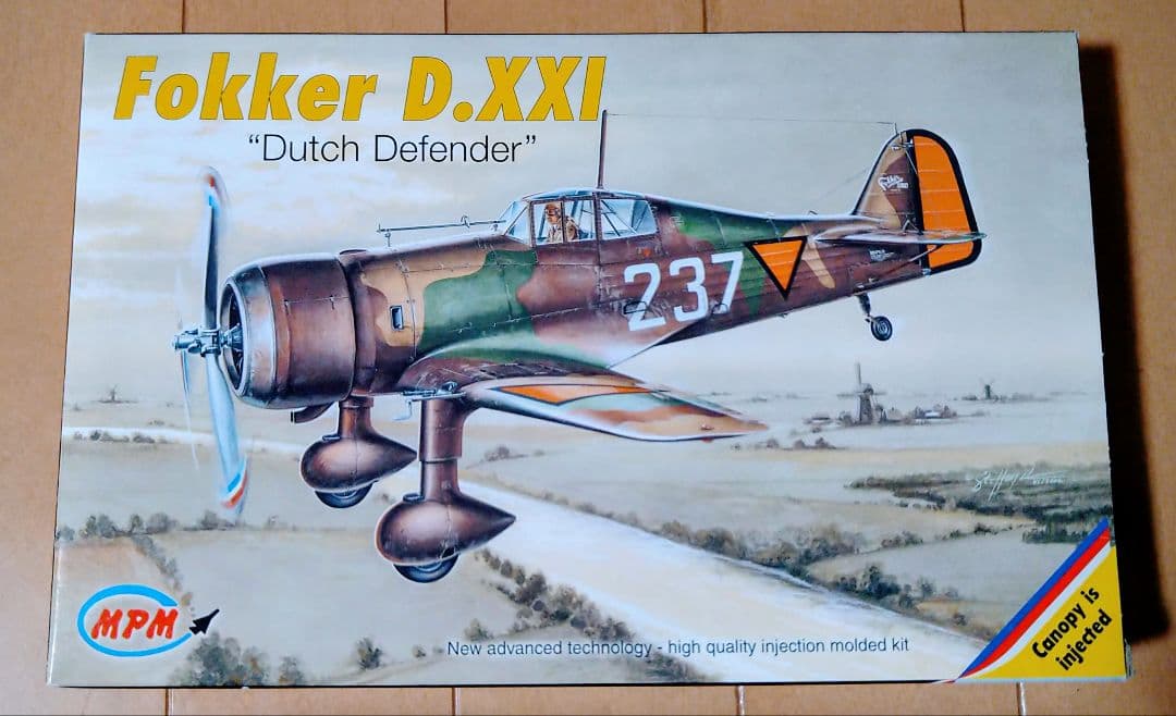 1/72 MPM キ-64 ＆ フォッカーD.21