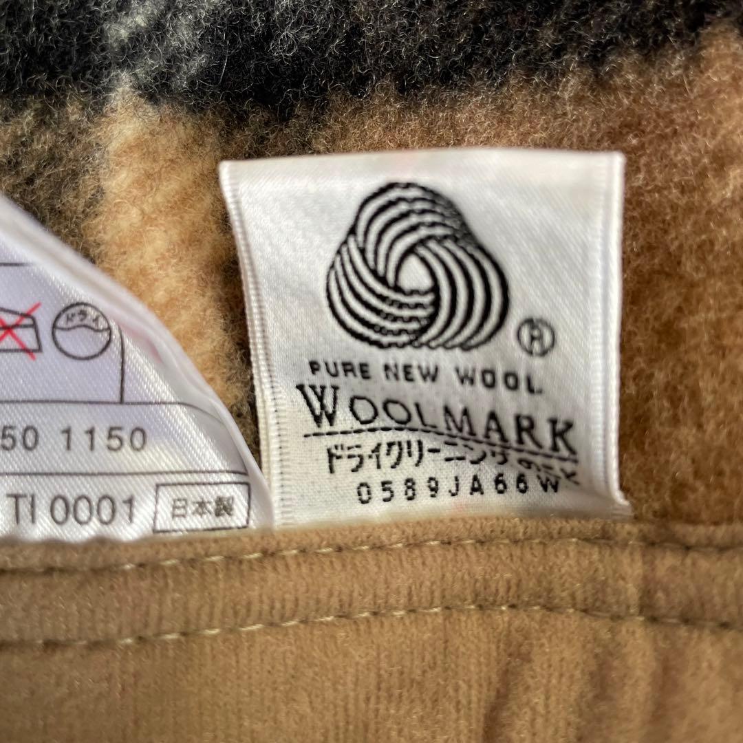 未使用　BURBERRYウール100%毛布　ウール毛布　伝統　ノバチェック