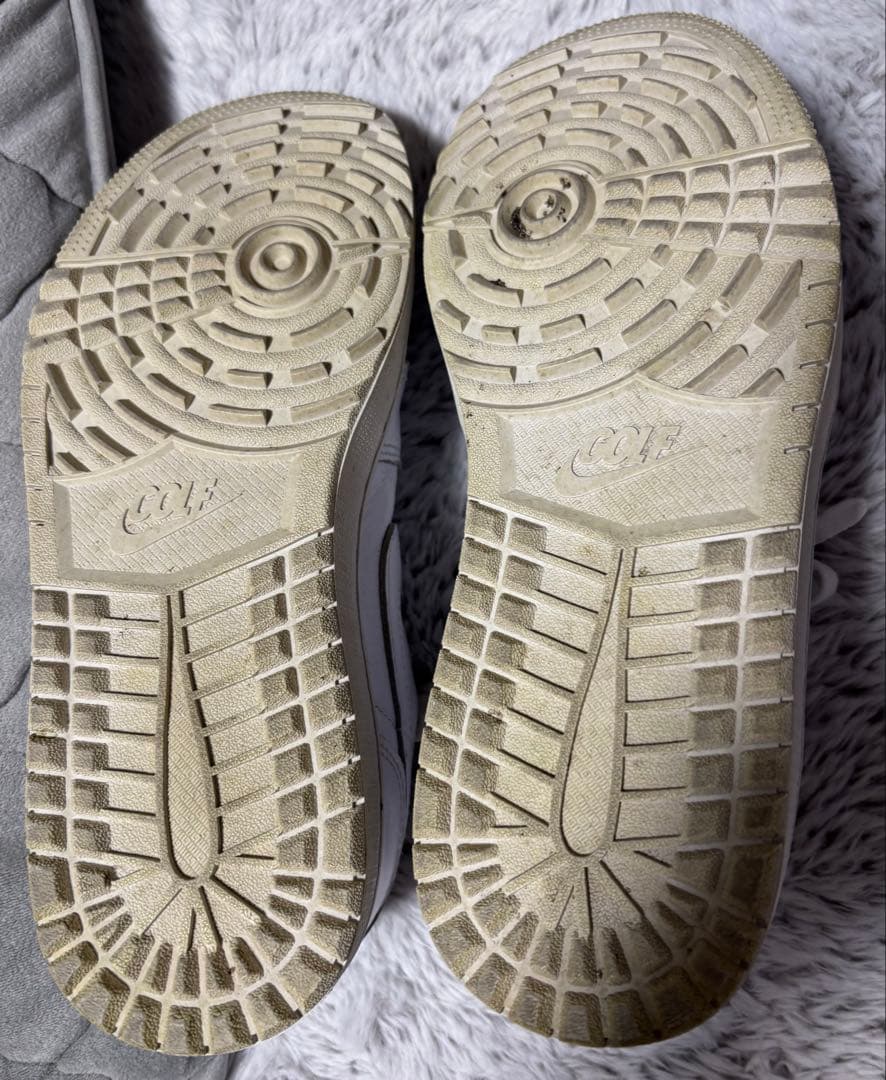 NIKEエアジョーダン1 ロー ゴルフシューズ トリプルホワイト26㎝