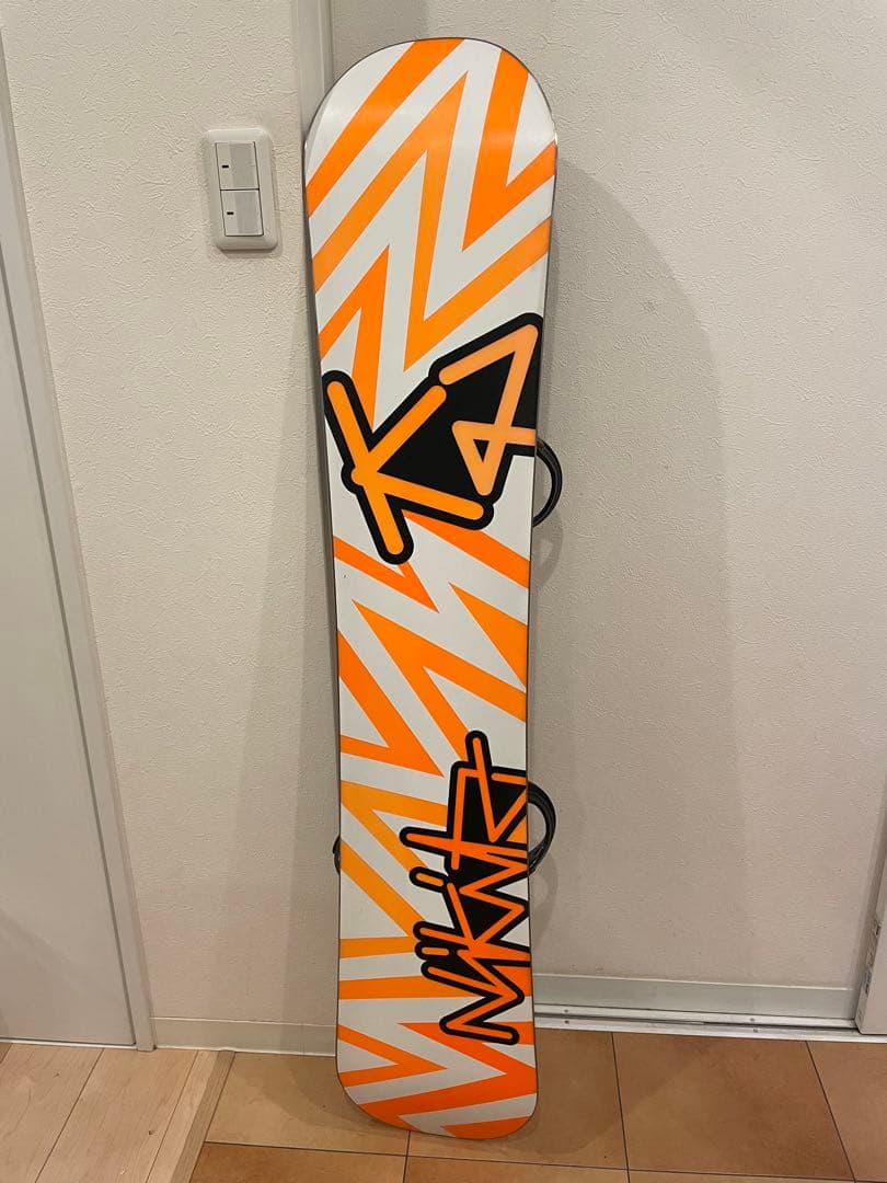 K2 VAVAVOOM NIKITA スノーボードセット143cm サロモン