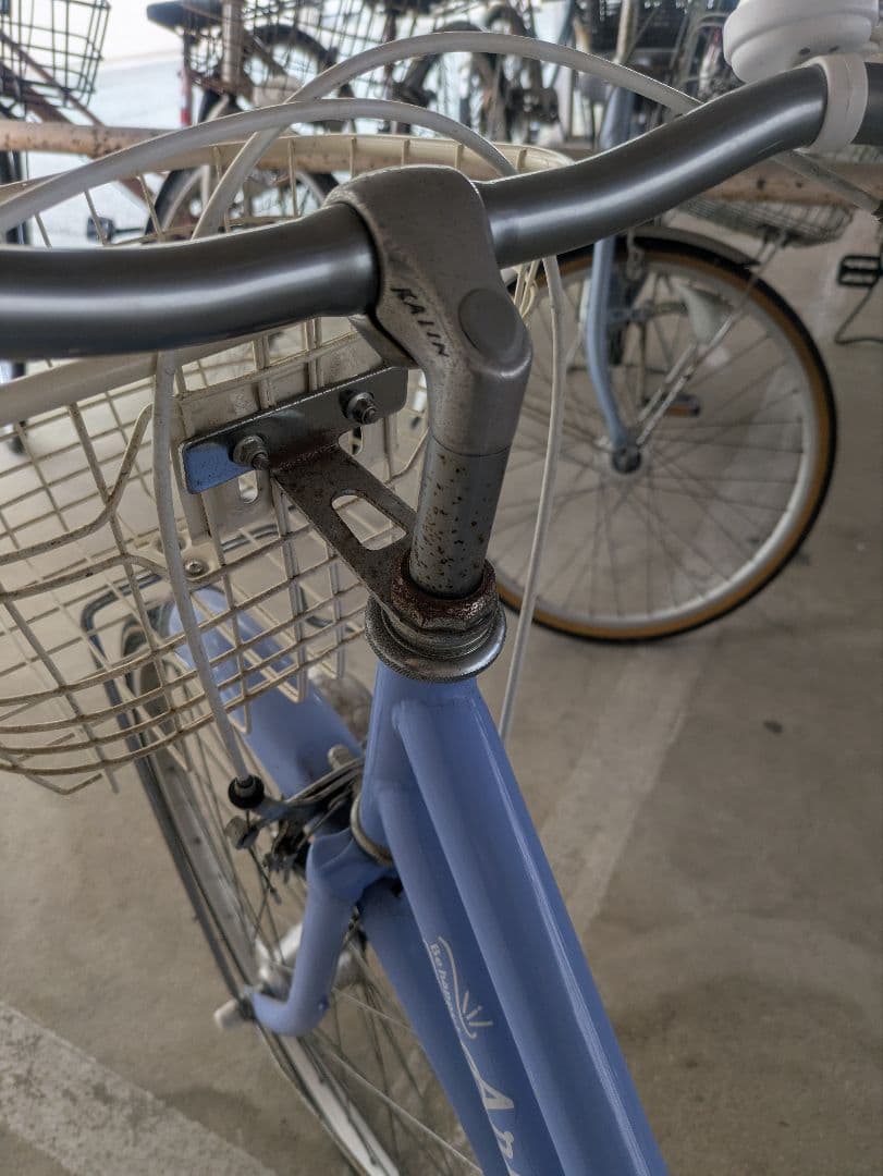 子供用自転車 　パープル　24インチ