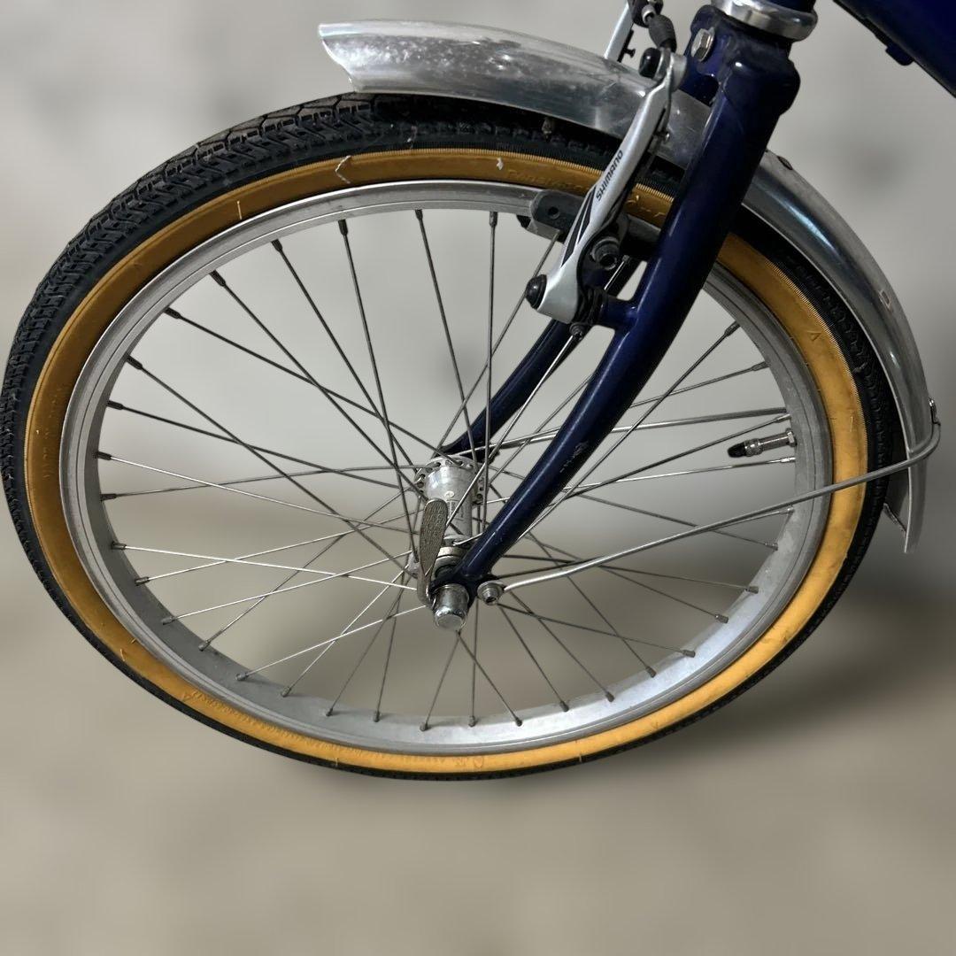 Bianchi Merlo 小径自転車 ネイビー　ミニベロ