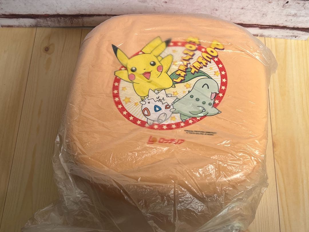 匿名配送/ポケモン ロッテリア 重箱＋メッセージハンコ＋ポケモンプチメール