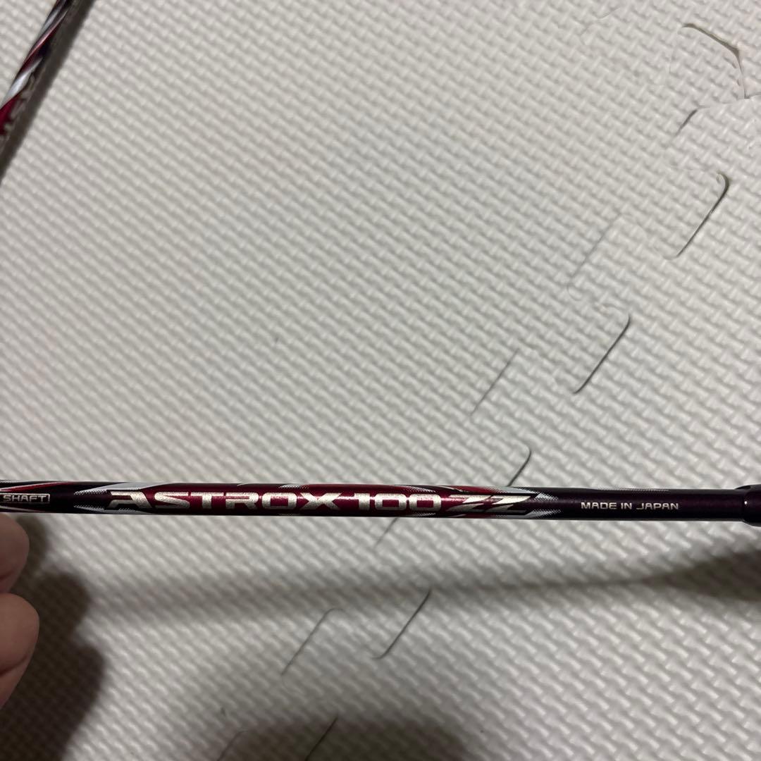 ASTROX 100 zzバドミントンラケット 2本セット