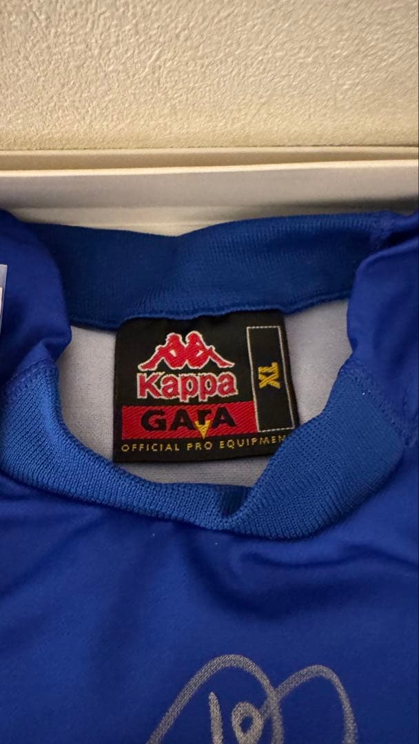 【レア品】R.バッジョ 直筆サイン入り代表ユニフォーム kappagara XL