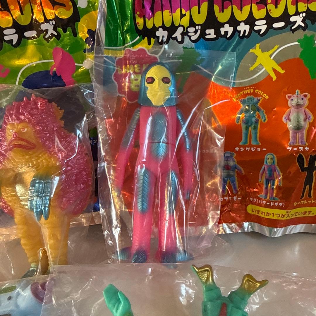 【4セット】kaiju colors キングジョー ガラモン ダダ ゼットン