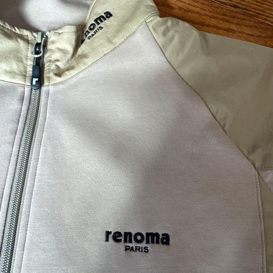 renoma ゴルフ ベージュ ジャンパー