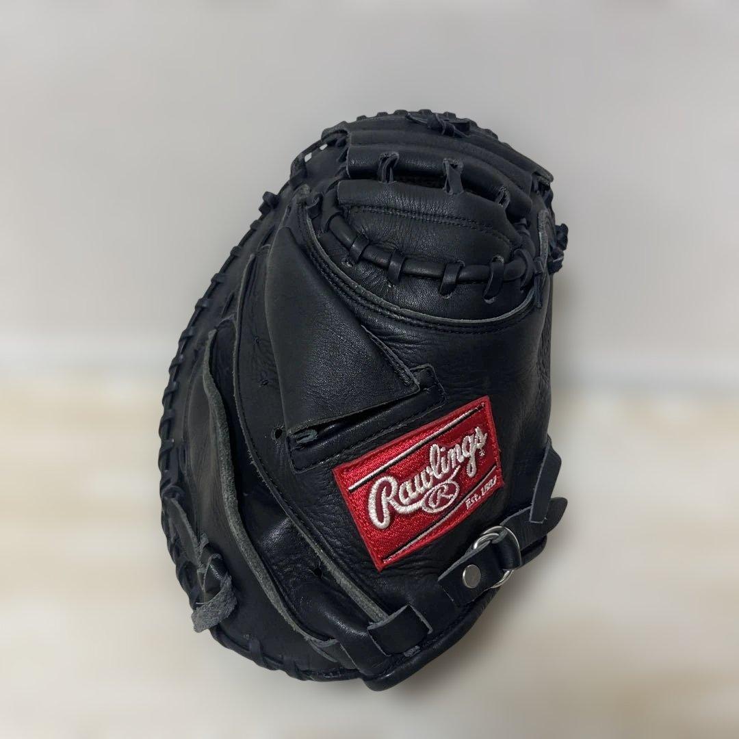 希少 Rawlings RG405C キャッチャーミット 軟式 アシックス 良革