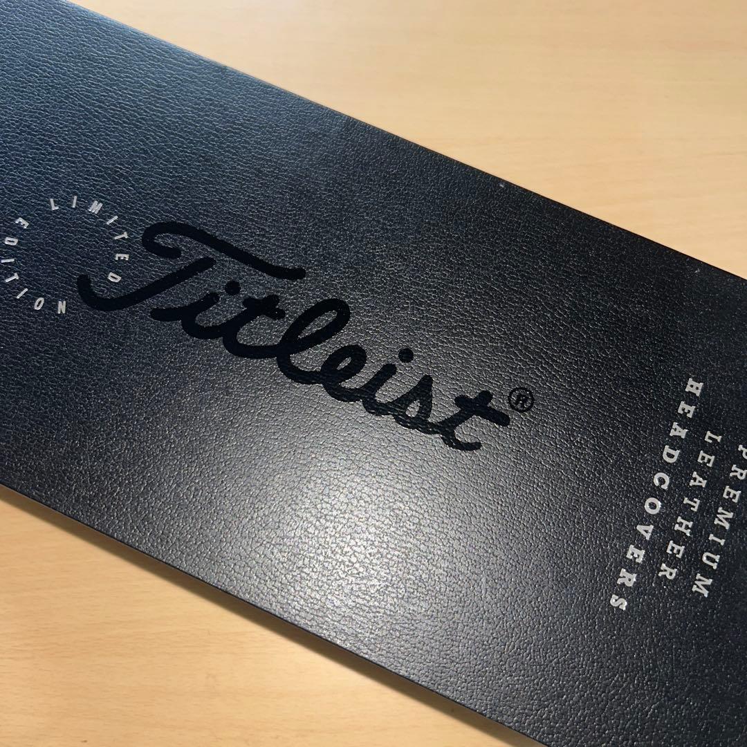 ☆レア☆Titleist プレミアムレザー ヘッドカバー 限定版