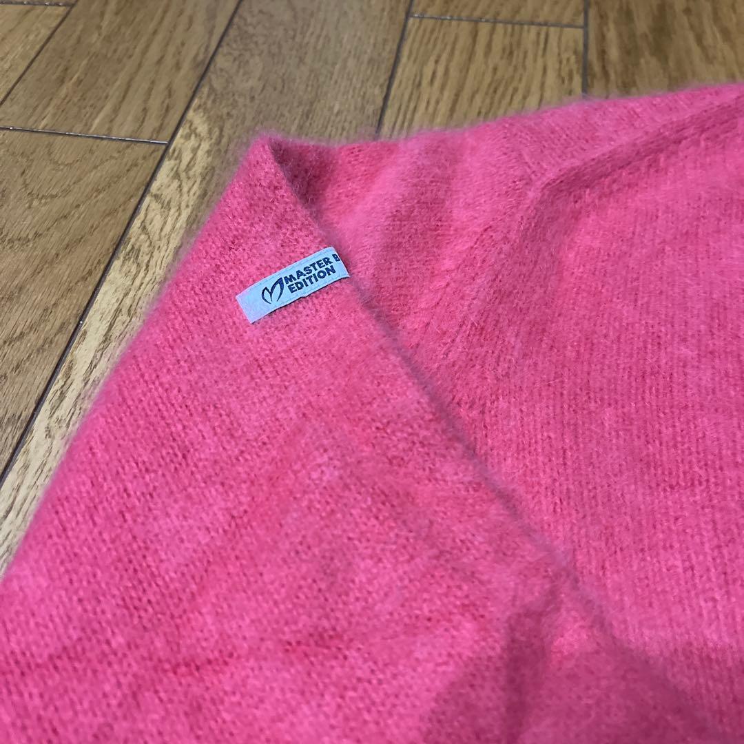 美品　MASTER BUNNY EDITIONピンク ニット