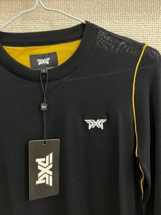 PXG ソリッド ベーシック ラウンド プルオーバー ニット Sサイズ　新品　4