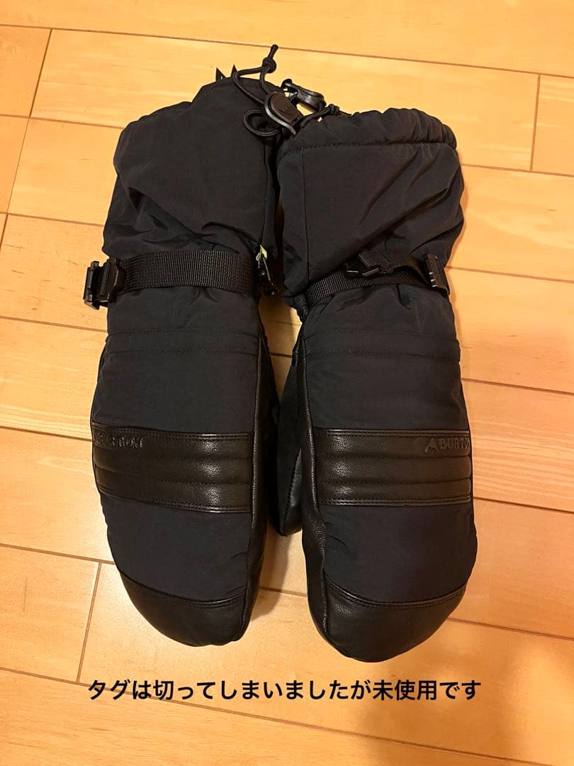 BURTON ブラック ミトングローブ Sサイズ