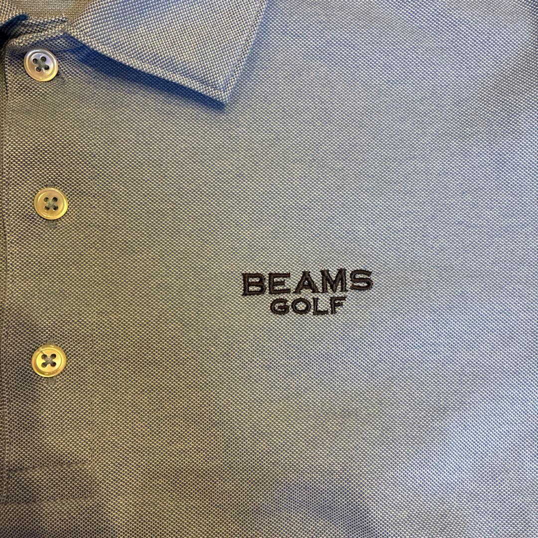 BEAMS GOLF ライトブルー ポロシャツ L