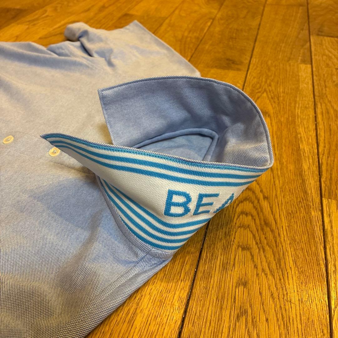 BEAMS GOLF ライトブルー ポロシャツ L