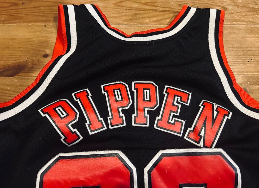 ユニフォーム 古着 90s Mitchell & Ness ブルズ PIPPEN