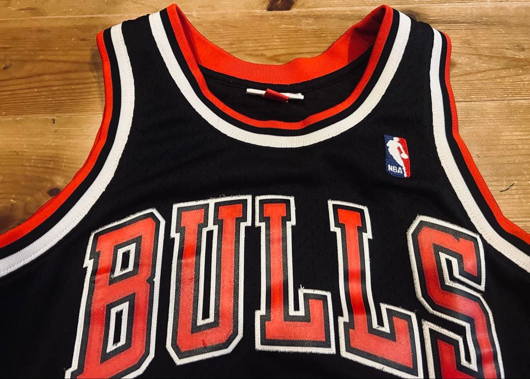 ユニフォーム 古着 90s Mitchell & Ness ブルズ PIPPEN