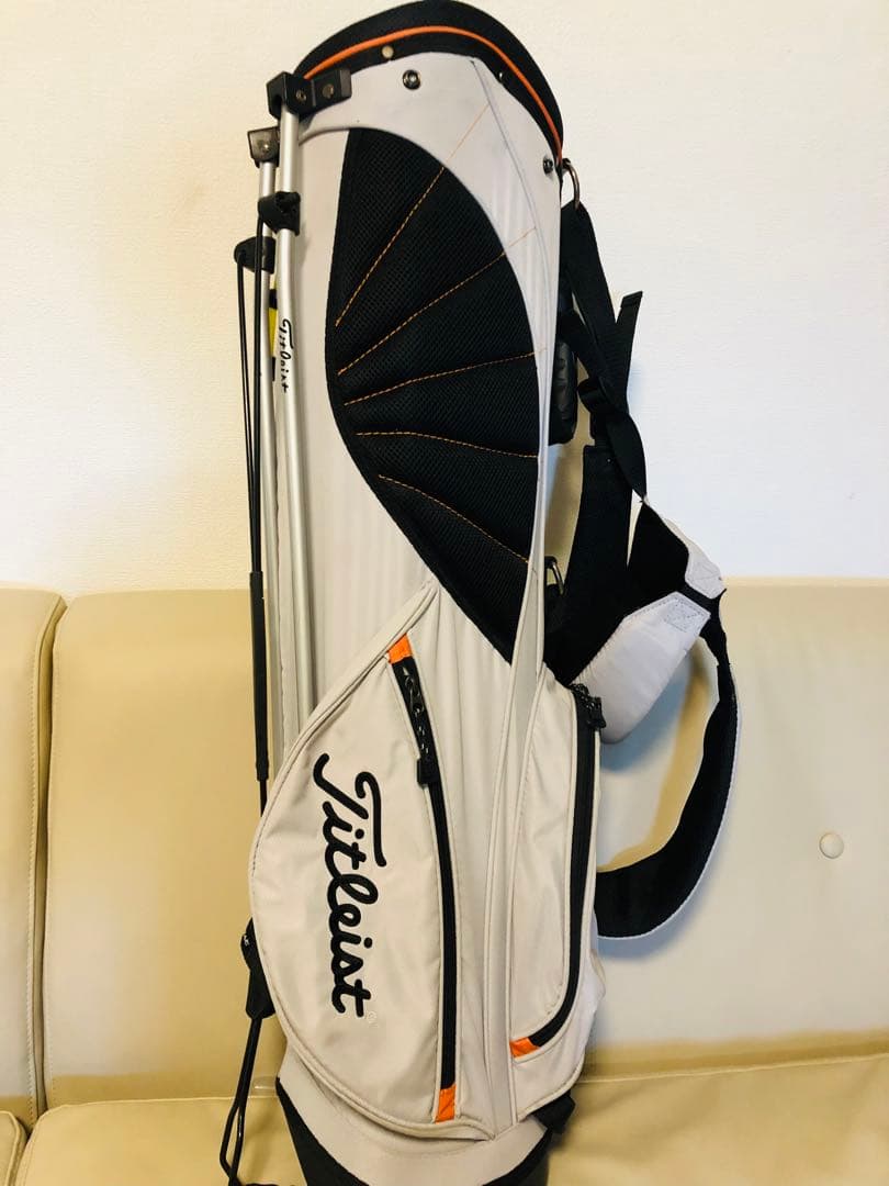 【送料込み】廃盤希少品　超軽量　Titleist グレー キャディバッグ