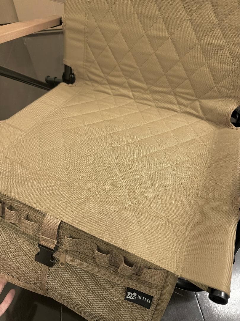 WAQ Reclining Low Chair リクライニングローチェア タン色