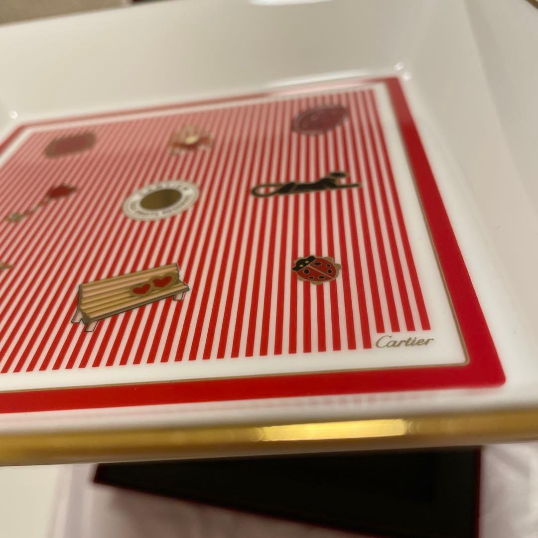 Cartierディアボロドゥカルティエトレイ 希少！超新品！未使用！超美品！箱付