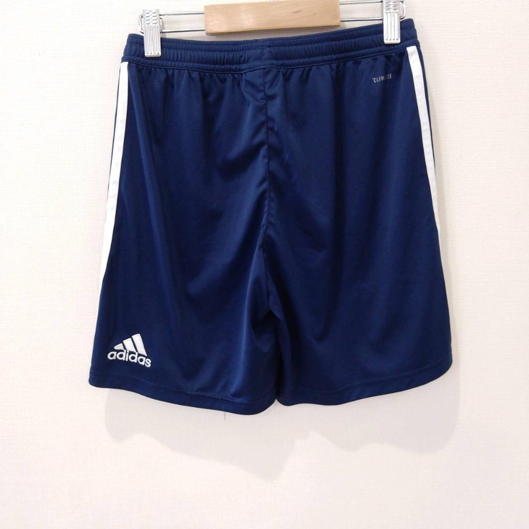 adidas アディダス メンズ ハーフパンツ サッカー ストライプ ロゴ F