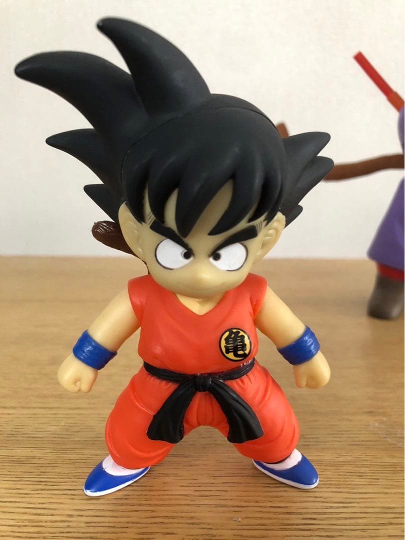 ドラゴンボール　ソフビ　孫悟空　幼少期　防寒着　2体セット